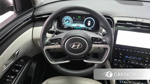 Hyundai Tucson Hybrid (NX4) 2021 Черный из Кореи, фото 4