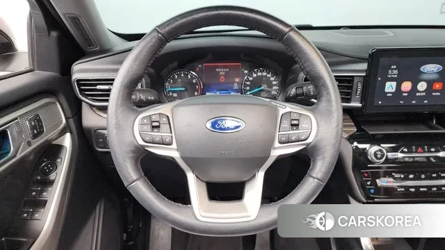 Ford Explorer 6th Generation 2021 Белый из Кореи, фото 4