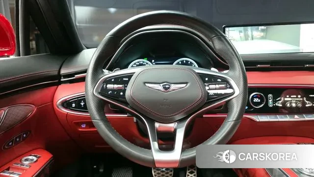 Genesis GV70 2021 Красный из Кореи, фото 4