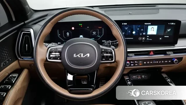 Kia The New Sorento 4th Generation 2023 Белый из Кореи, фото 4