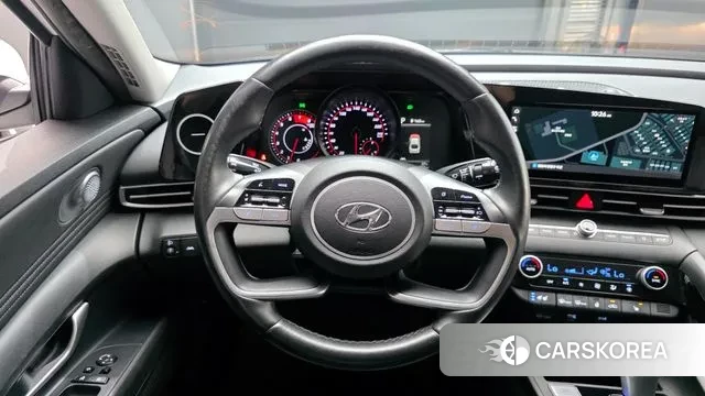 Hyundai Avante (CN7) 2022 Белый из Кореи, фото 4