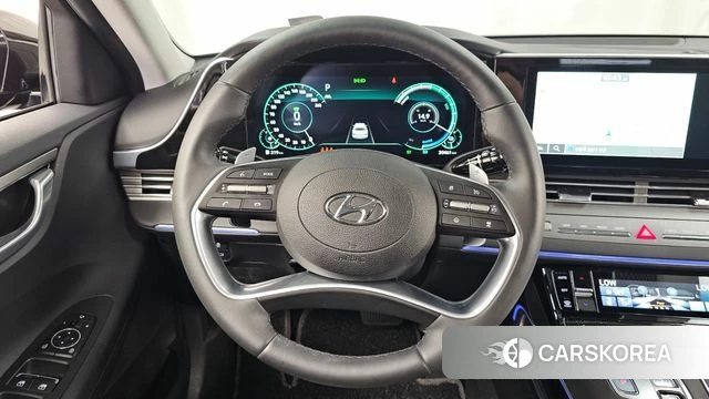 Hyundai The New Grandeur IG Hybrid 2021 Черный из Кореи, фото 4