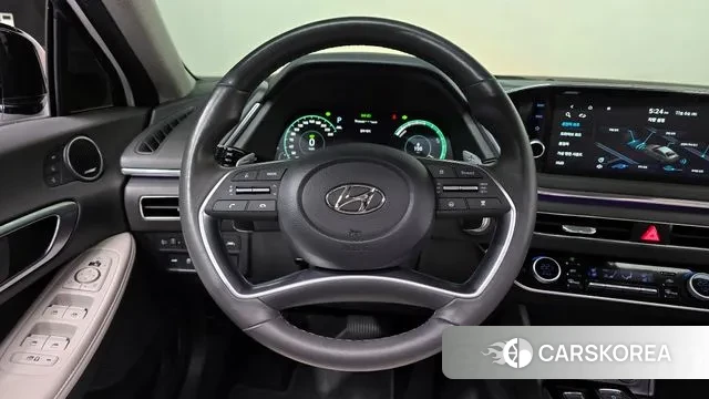 Hyundai Sonata Hybrid (DN8) 2021 Белый из Кореи, фото 4