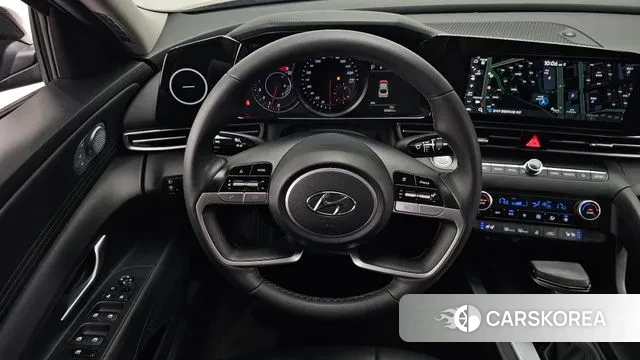 Hyundai Avante (CN7) 2022 Черный из Кореи, фото 4