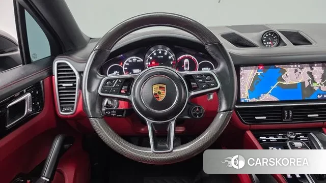 Porsche Cayenne (PO536) 2021 Черный из Кореи, фото 4