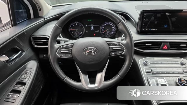 Hyundai The New Santa Fe 2021 Белый из Кореи, фото 4