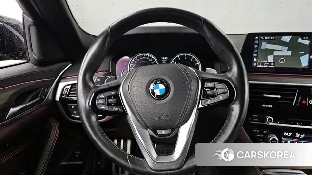 BMW 5 Series (G30) 2018 Черный из Кореи, фото 4