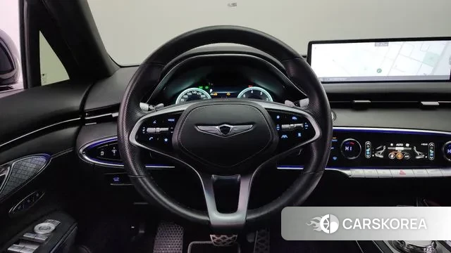 Genesis GV70 2021 Синий из Кореи, фото 4