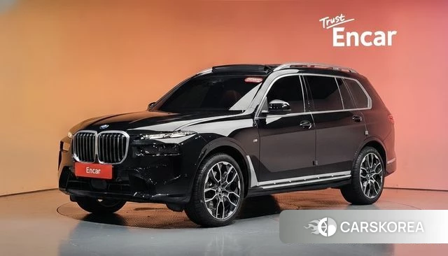 BMW X7 (G07) 2026 Черный из Кореи, фото 4