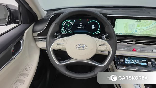 Hyundai The New Grandeur IG Hybrid 2022 Цвет галактики из Кореи, фото 4