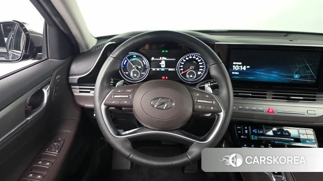 Hyundai The New Grandeur IG Hybrid 2021 Серый из Кореи, фото 4