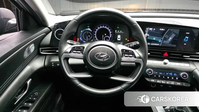 Hyundai Avante Hybrid (CN7) 2022 Серый из Кореи, фото 4