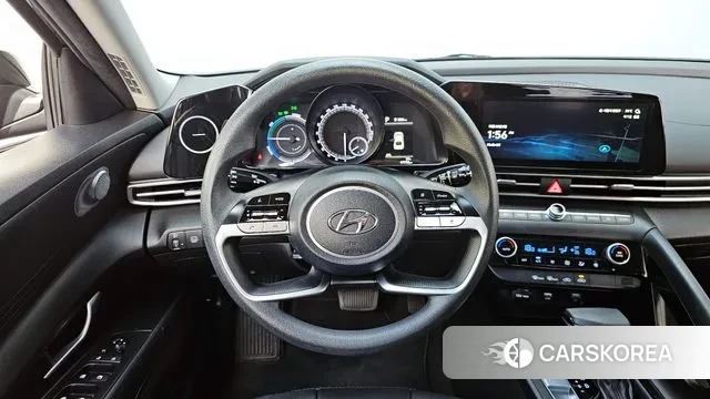 Hyundai Avante Hybrid (CN7) 2021 Черный из Кореи, фото 4