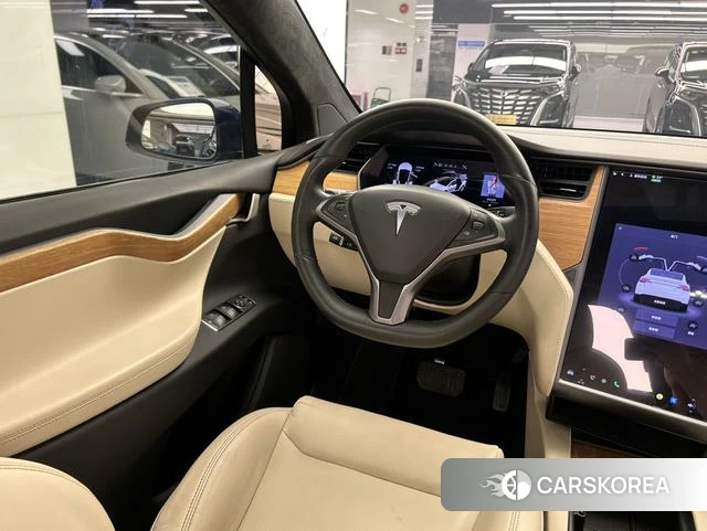 Tesla Model X 2021 Синий из Китая, фото 4