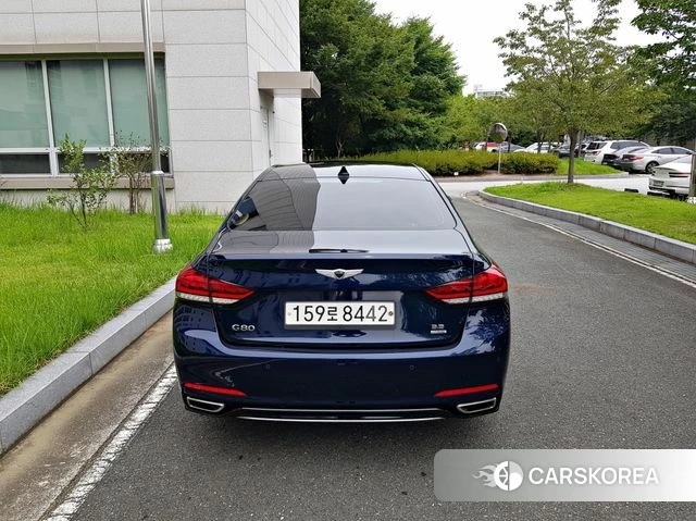 Genesis G80 2018 Синий из Кореи, фото 4