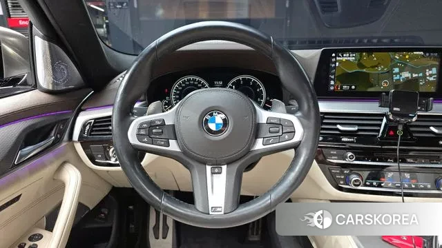 BMW 5 Series (G30) 2018 Серый из Кореи, фото 4