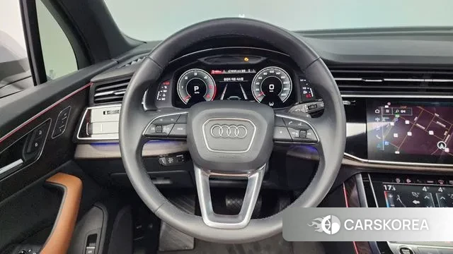 Audi Q7 (4M) 2021 Серебряный из Кореи, фото 4