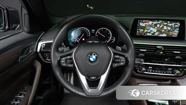 BMW 5 Series (G30) 2018 Серый из Кореи, фото 4