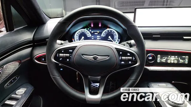 Genesis GV70 2021 Фиолетовый из Кореи, фото 4