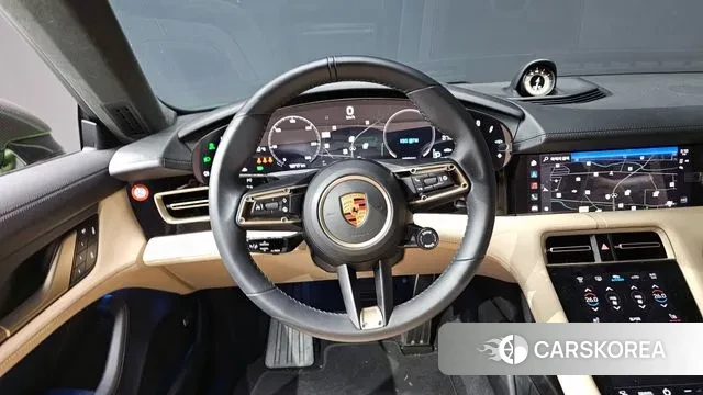 Porsche Taycan 2022 Зеленый из Кореи, фото 4