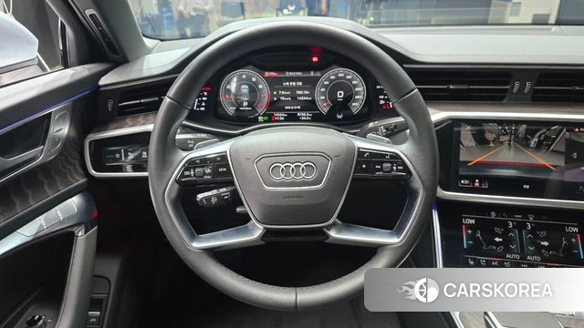 Audi A6 (C8) 2022 Серебристо-серый из Кореи, фото 4