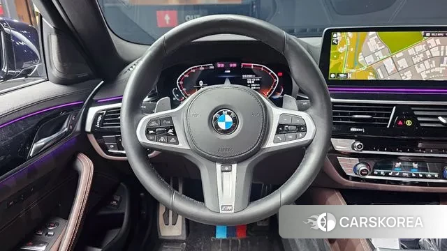 BMW 5 Series (G30) 2023 Черный из Кореи, фото 4