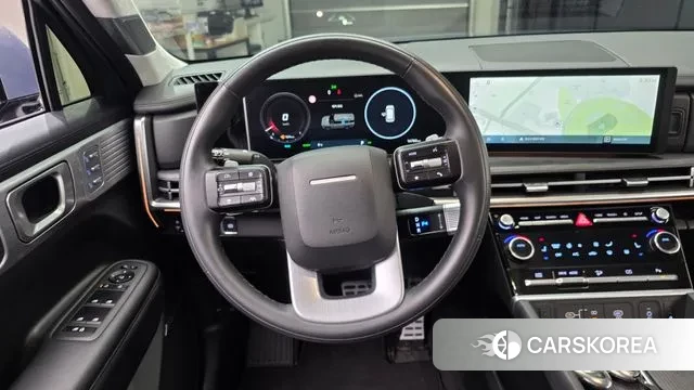 Hyundai Santa Fe (MX5) 2024 Небесно-голубой из Кореи, фото 4