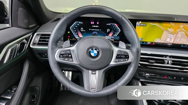 BMW 4 Series (G22) 2024 Черный из Кореи, фото 4