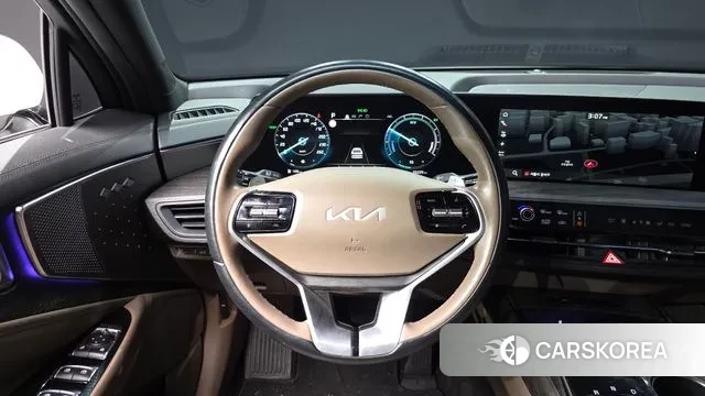 Kia K8 Hybrid 2021 Белый из Кореи, фото 4
