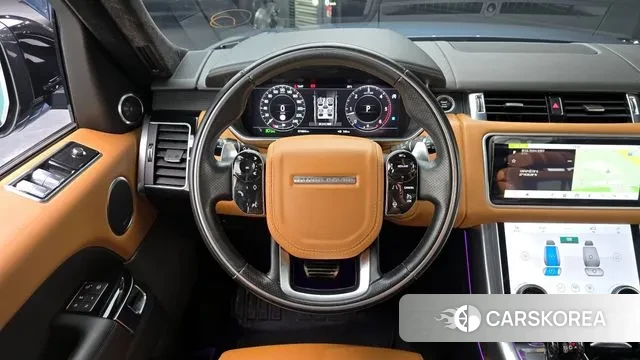 Land Rover Range Rover Sport 2nd Generation 2018 Небесно-голубой из Кореи, фото 4