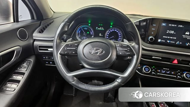 Hyundai Sonata Hybrid (DN8) 2021 Белый из Кореи, фото 4