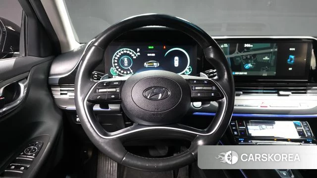 Hyundai The New Grandeur IG Hybrid 2021 Черный из Кореи, фото 4