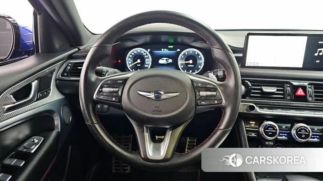Genesis The New G70 2022 Синий из Кореи, фото 4