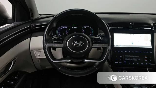 Hyundai Tucson Hybrid (NX4) 2021 Серый из Кореи, фото 4