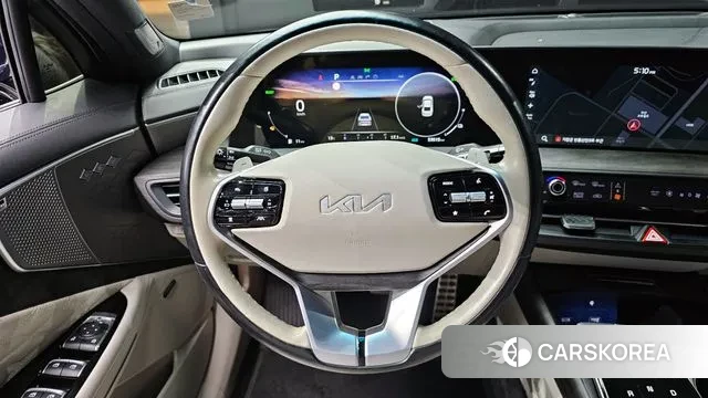 Kia K8 Hybrid 2021 Синий из Кореи, фото 4