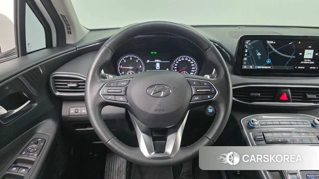 Hyundai The New Santa Fe 2021 Белый из Кореи, фото 4