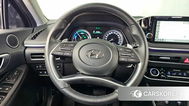 Hyundai Sonata Hybrid (DN8) 2022 Черный из Кореи, фото 4