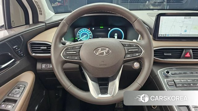 Hyundai The New Santa Fe 2021 Белый из Кореи, фото 4