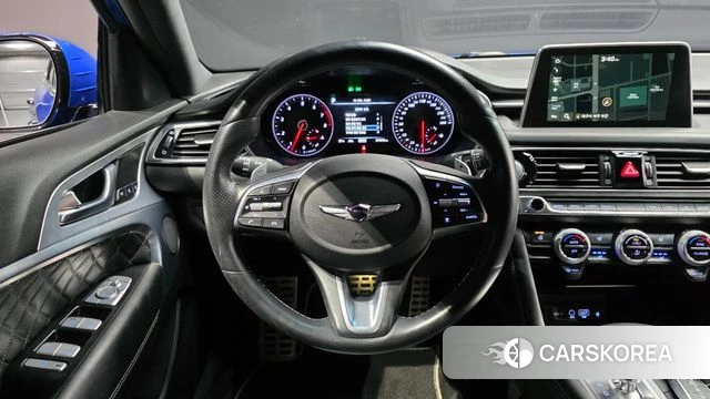 Genesis G70 2018 Синий из Кореи, фото 4