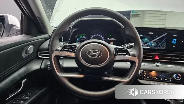 Hyundai Avante Hybrid (CN7) 2021 Белый из Кореи, фото 4