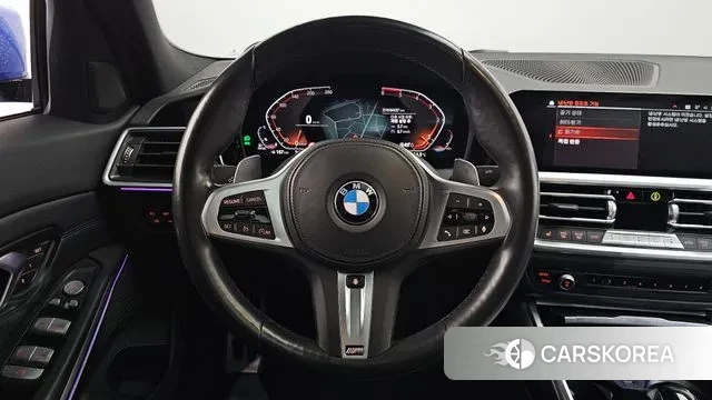 BMW 3 Series (G20) 2022 Синий из Кореи, фото 4