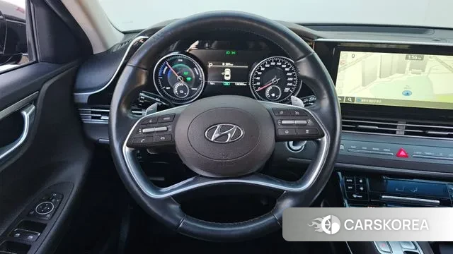 Hyundai The New Grandeur IG Hybrid 2020 Черный из Кореи, фото 4