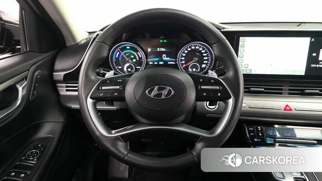 Hyundai The New Grandeur IG Hybrid 2022 Черный из Кореи, фото 4