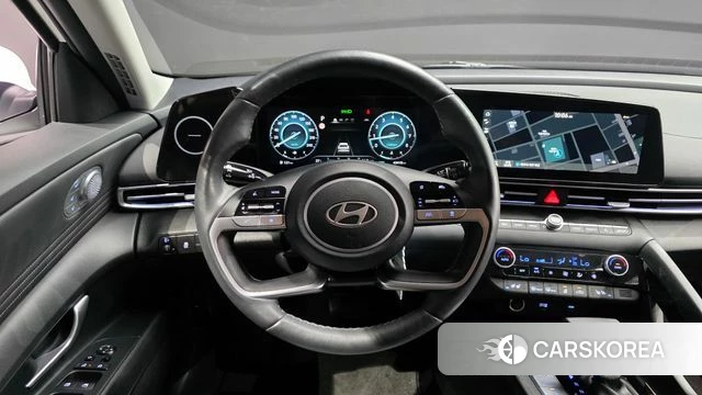 Hyundai The New Avante (CN7) 2023 Белый из Кореи, фото 4