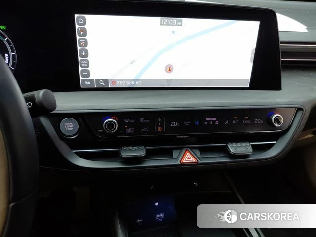 Kia K8 Hybrid 2022 Черный из Кореи, фото 4