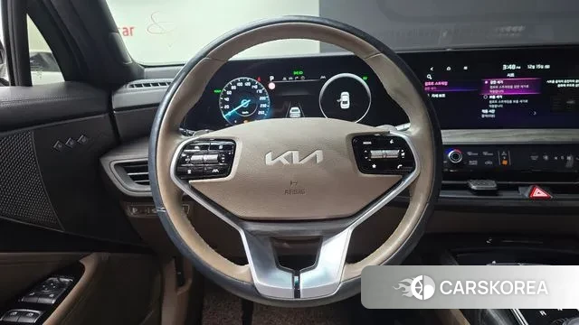 Kia K8 Hybrid 2021 Черный из Кореи, фото 4