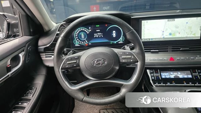 Hyundai The New Grandeur IG Hybrid 2022 Серый из Кореи, фото 4