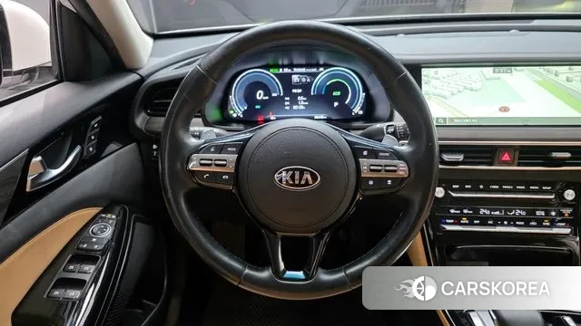 Kia K7 Premier Hybrid 2021 Белый из Кореи, фото 4