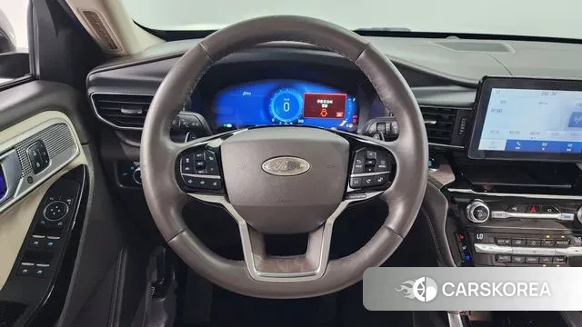 Ford Explorer 6th Generation 2021 Белый из Кореи, фото 4