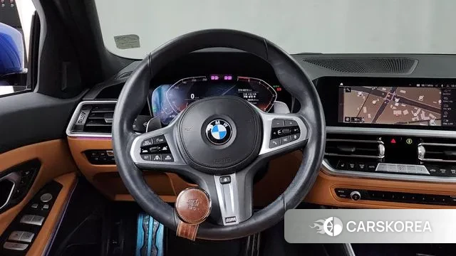 BMW 3 Series (G20) 2022 Синий из Кореи, фото 4